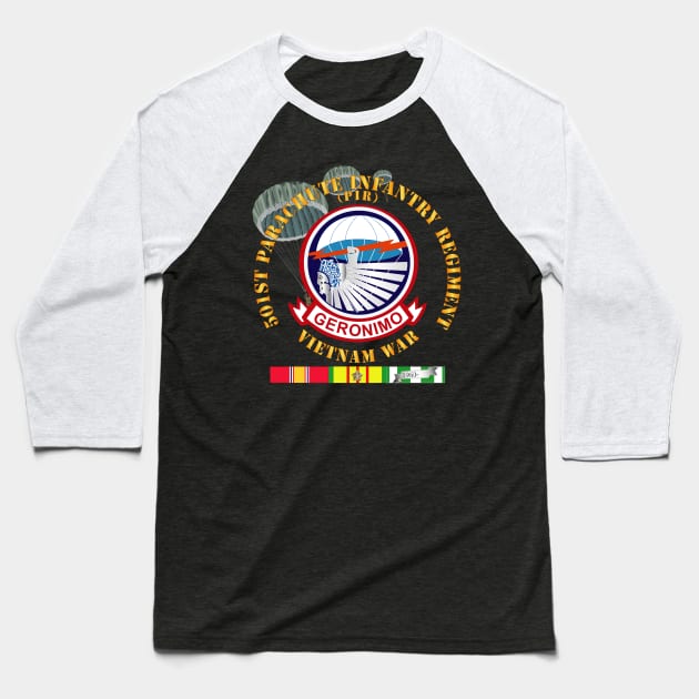 501st Infantry Regiment - Vietnam w VN SVC Baseball T-Shirt by twix123844